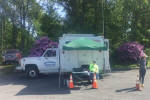 June 2, 2024
Montgomery EMA assisting with amateur radio operations for the 100 Mile race at World's End State Park